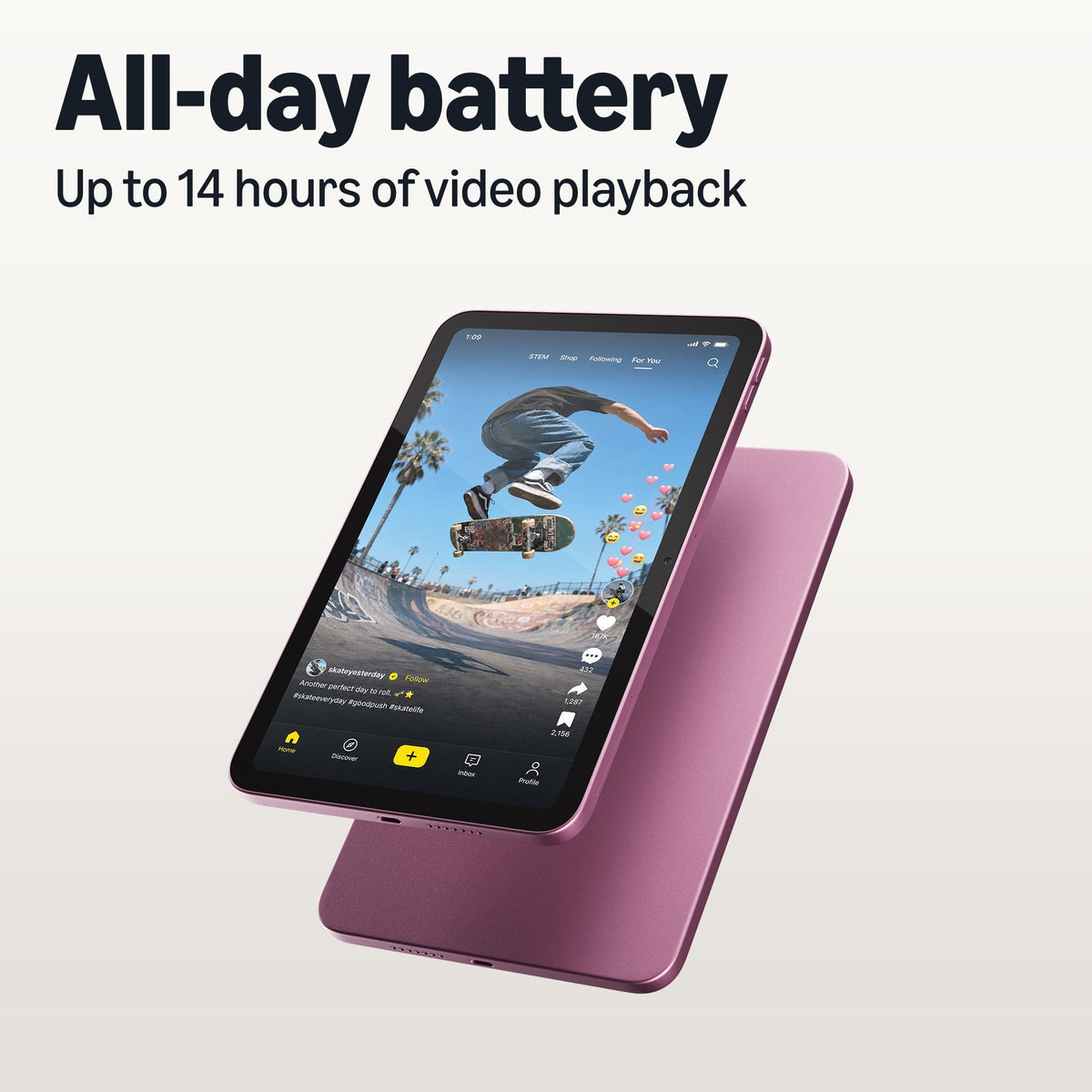 Amazon - Alexa Tablet 8 (all-new), 4GB RAM, 64GB, 8.7″ tablet with vivid display, All-day battery, Designed for Alexa+ - Rosette