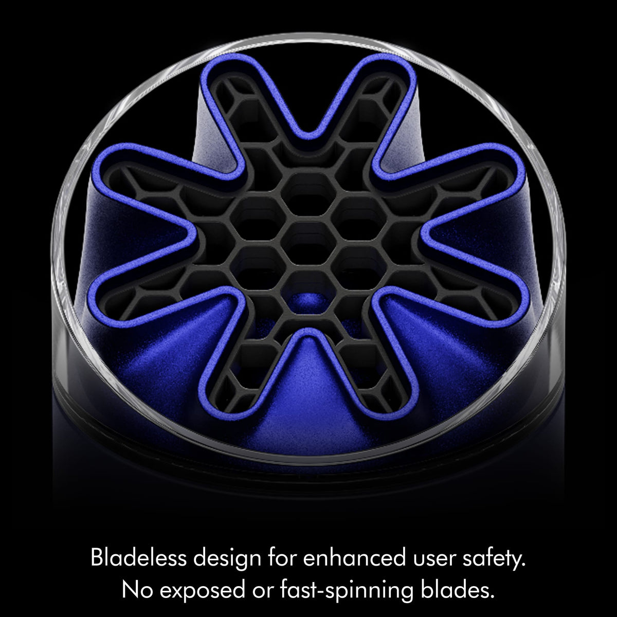 Dyson - HushJet Mini Cool Fan - Ink/Cobalt