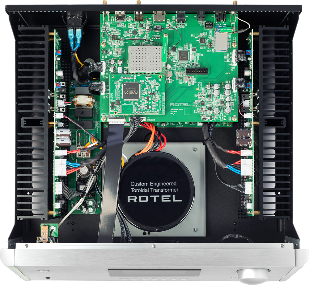 Rotel - RAS-5000 Amplified Streamer - Black
