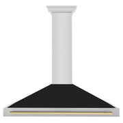 ZLINE Autograph Edition - 47 inches - Externally Vented - Wall Range Hood - Matte Black