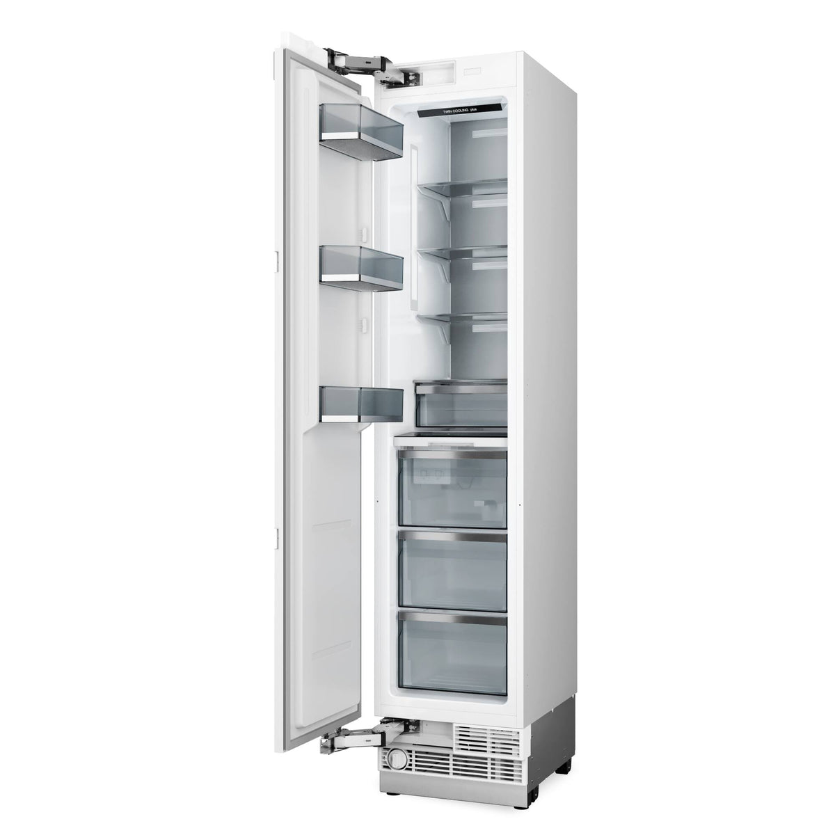 Thor Kitchen - 8.6-Cu. Ft. Upright Built In Column Freezer - Custom Panel Ready - White