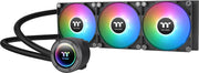 Thermaltake - TH360 V2 ARGB Sync 360mm AIO Liquid Cooler (3x 120mm ARGB PWM Fans) with Mirror Rotating Cap Design - Black