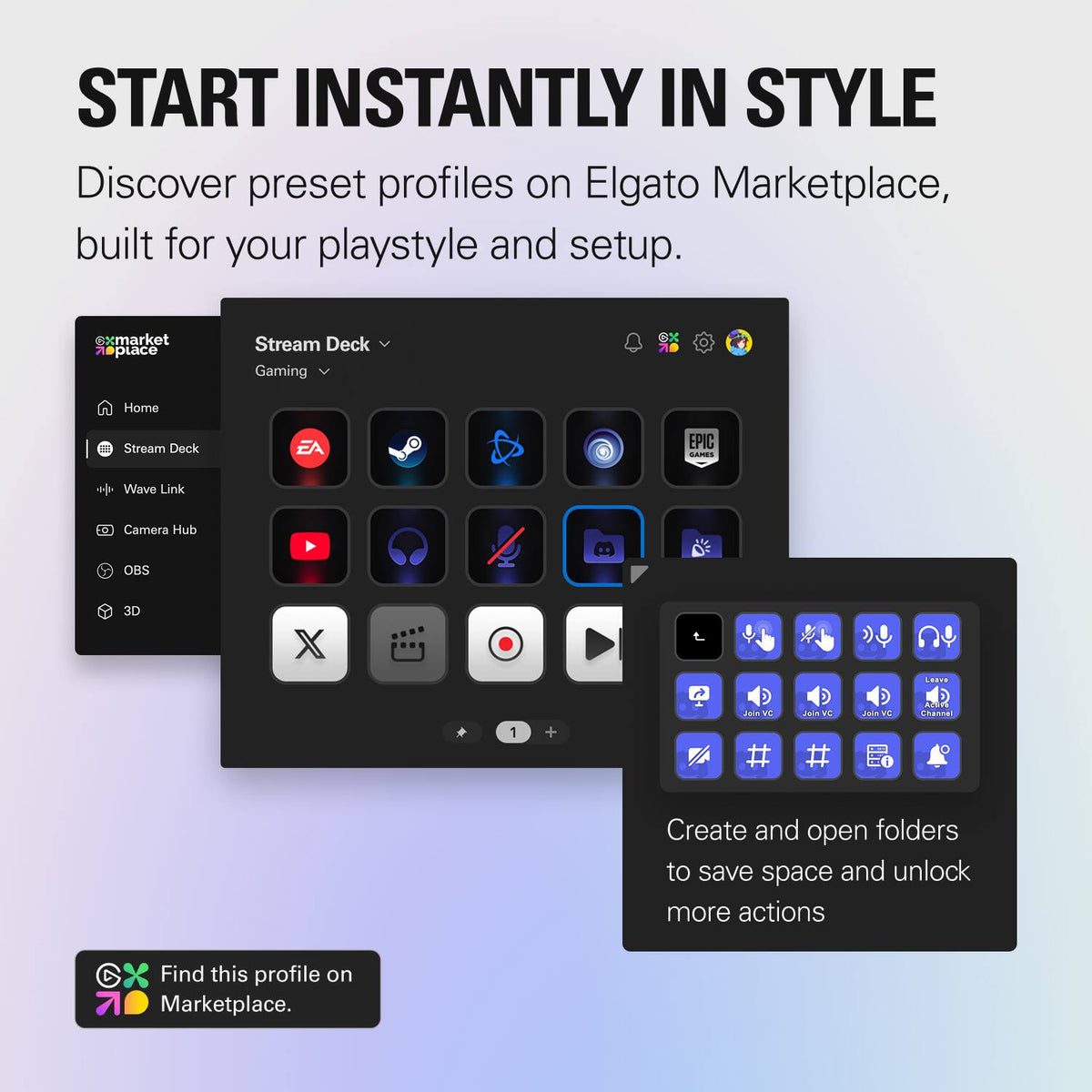 Elgato - Stream Deck Scissor Keys - Black