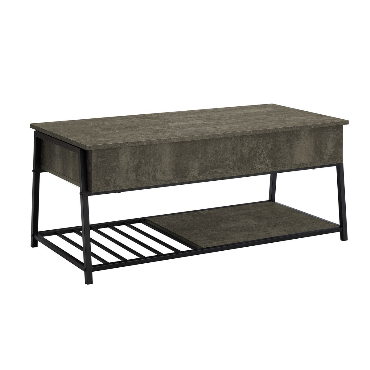 Mesa de Centro Contemporánea, Tapa Elevable, Rectangular