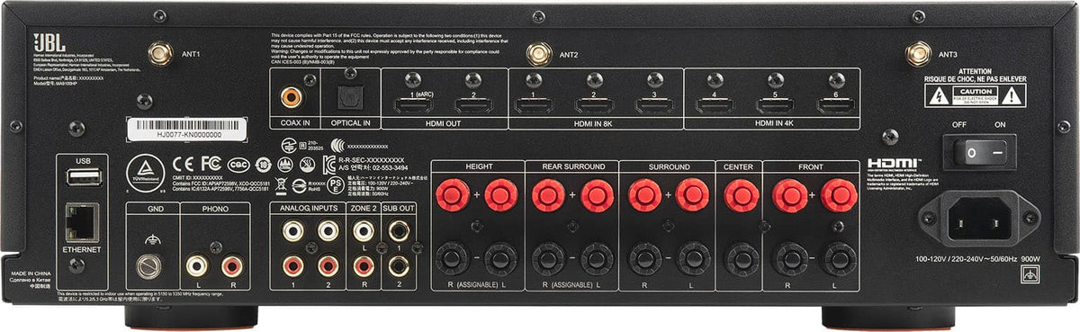 JBL - MA9100HP 9.2ch. 8K High Performance AV Home Theater Receiver - Black