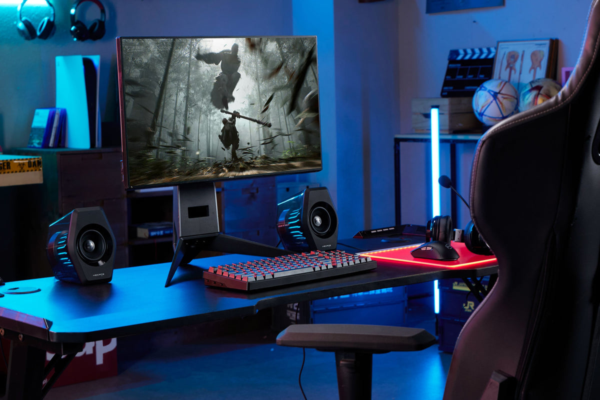 Edifier - G2000 Pro 2.0 Bluetooth Gaming Speakers with RGB Lighting (2-Piece) - Black