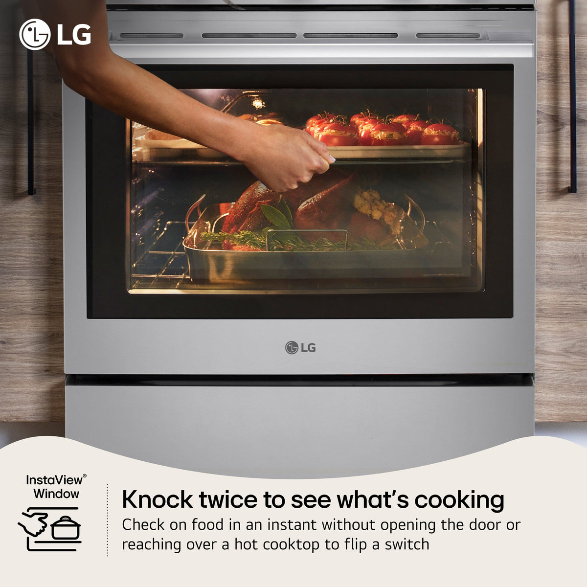 LG - 30-in Wide 6.3 Cu. Ft. Freestanding Gas True Convection Smart Range with 5 Burners, Air Fry and UltraHeat 20K Burner - Stainless Steel