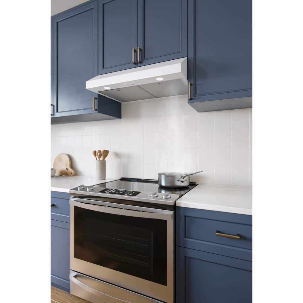Broan - 36 inches - Convertible - Under cabinet Range Hood - White