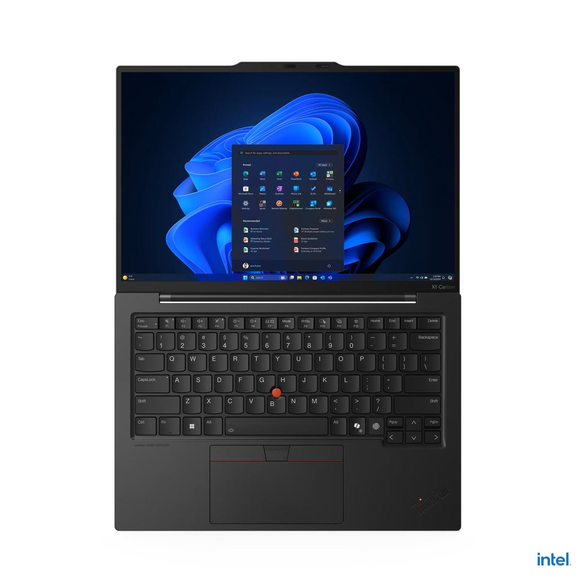 Lenovo - ThinkPad X1 Carbon G13 14" Copilot+ PC - Intel Ultra 7 with 32GB Memory - 512GB SSD - Black