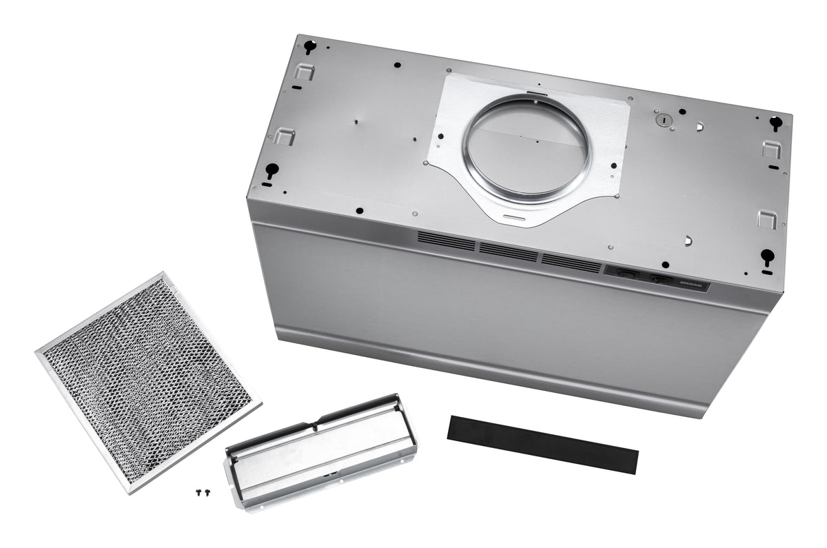 Broan - 36 inches - Convertible - Under cabinet Range Hood - Stainless Steel