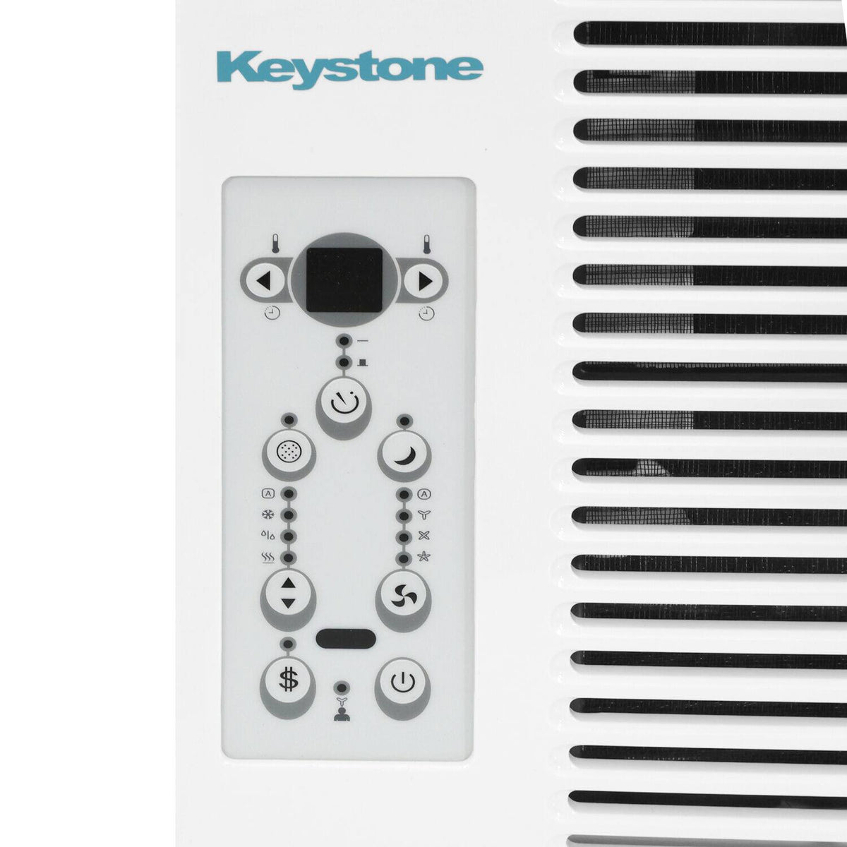 Keystone - 6,000 BTU 115V 250 Sq. Ft. Window Air Conditioner with Remote - White