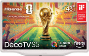 Hisense - 43" Class S5 Hi-QLED Deco TV QLED Series UHD 4K LED Smart Fire TV (2026)