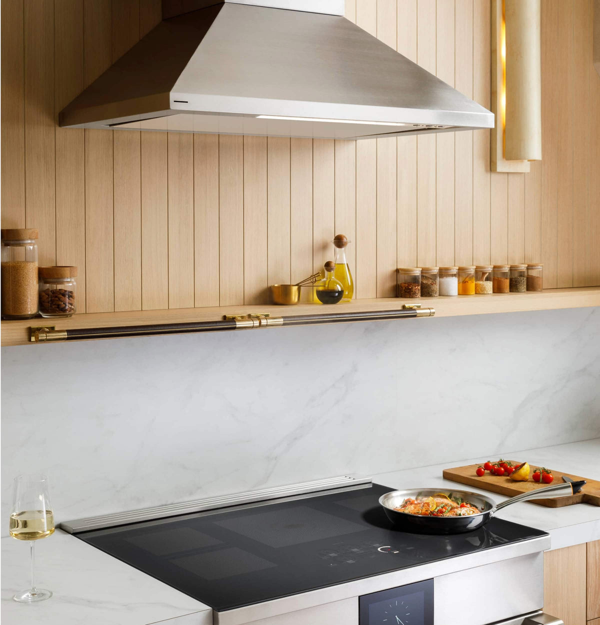 Monogram - 48 inches - Convertible - Wall Range Hood - Stainless Steel
