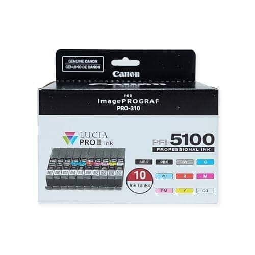Canon - PFI-5100 10 Color Value Pack