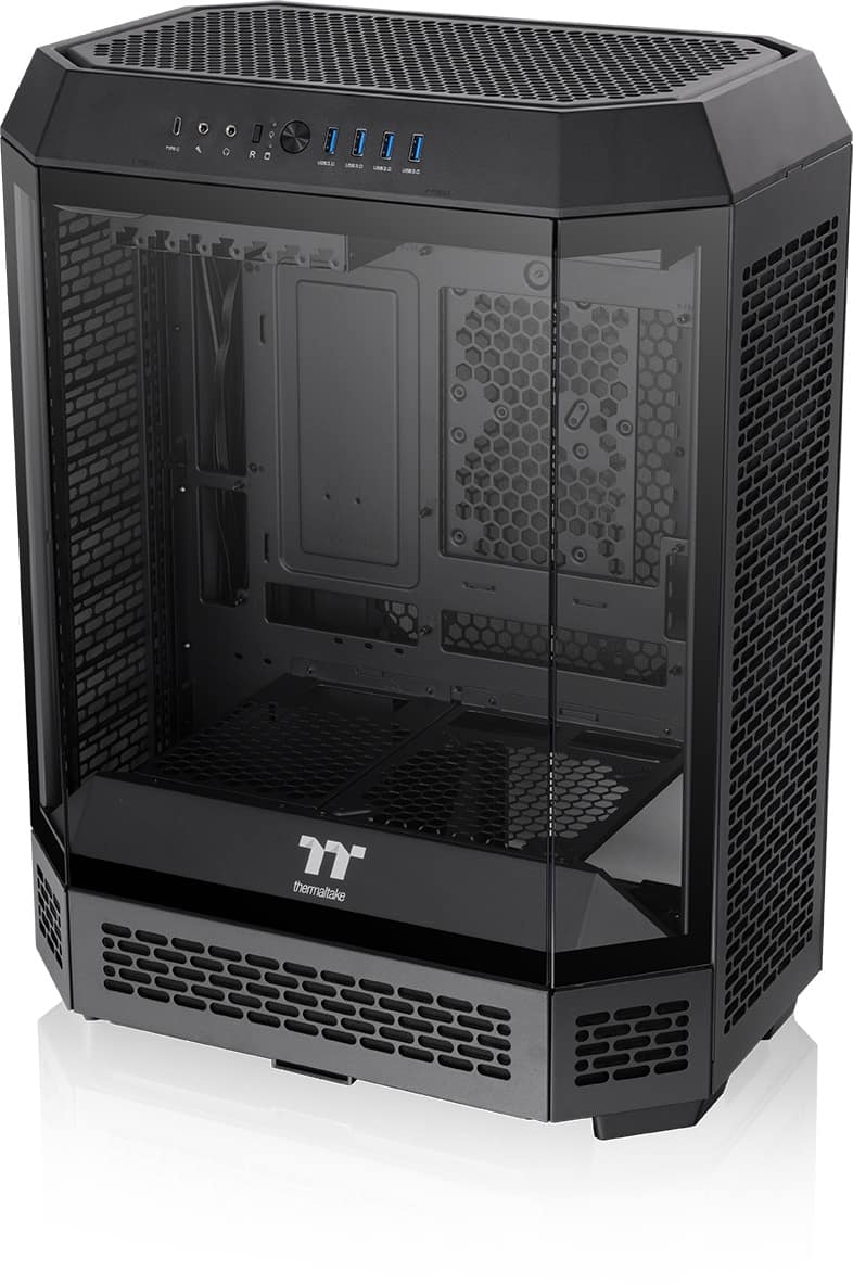 Thermaltake - Tower 600 Mid Tower ATX PC Case - Black