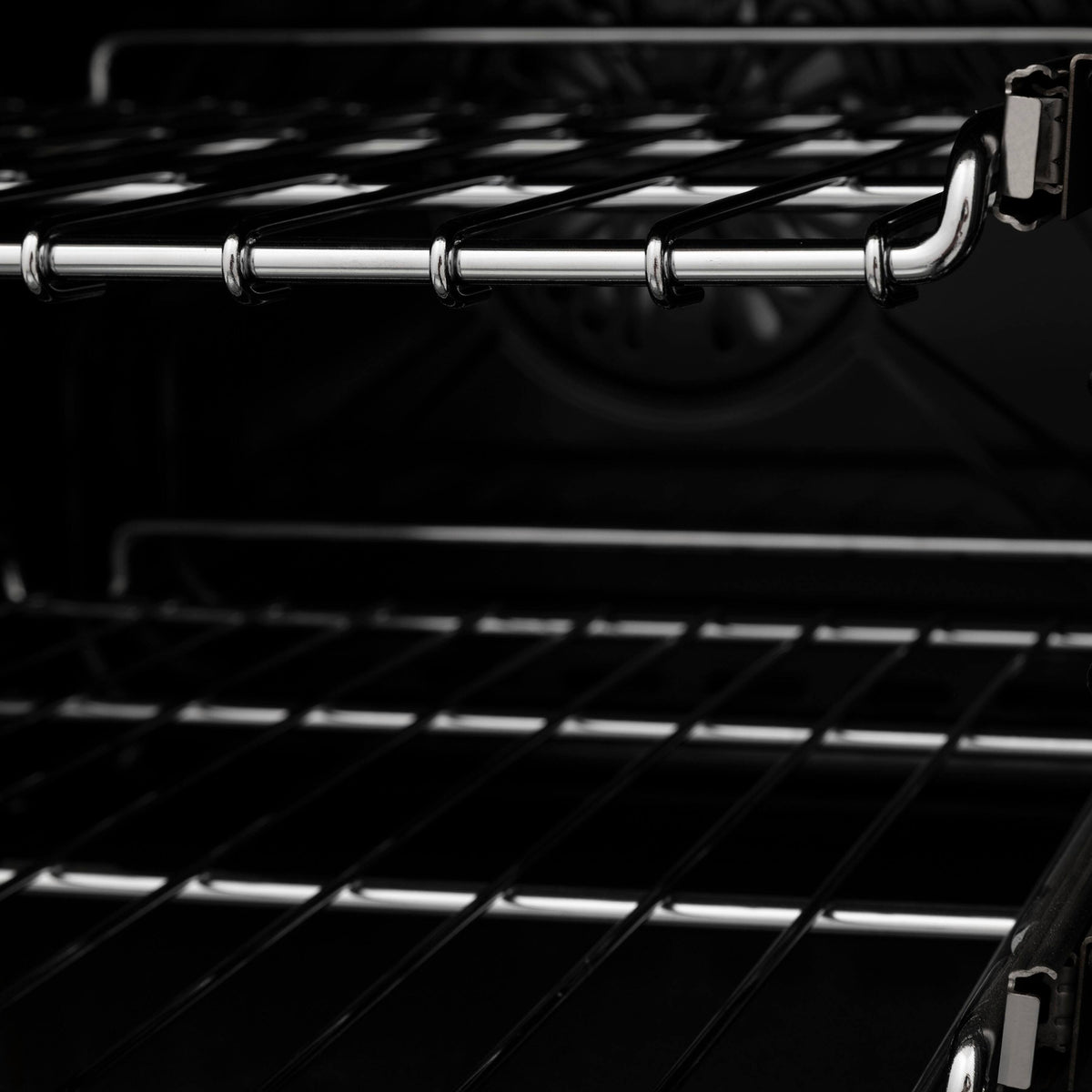 ZLINE - 48 in. Wide 8 Burner 6.0 cu. ft. Freestanding Legacy Dual Fuel Range with Gas Cooktop and 2 Ovens in Black Steel - Multicolor