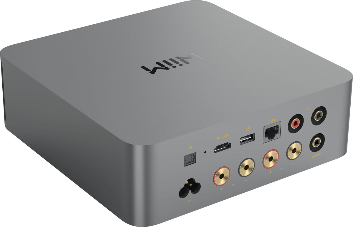 WiiM - Amp Ultra Streaming Amplifier - Space Gray