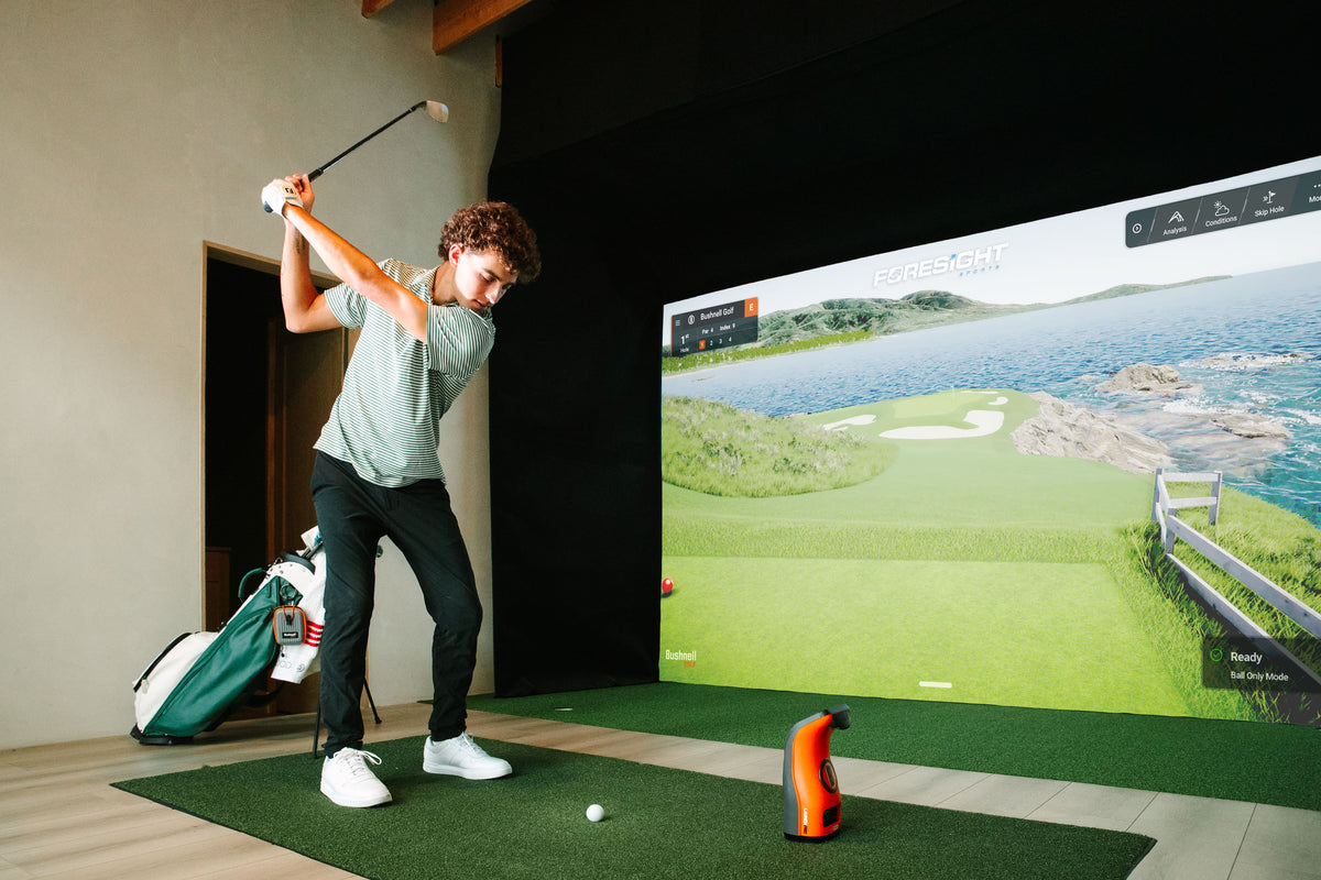 Bushnell - Circle B Edition Launch Pro Launch Monitor - Orange