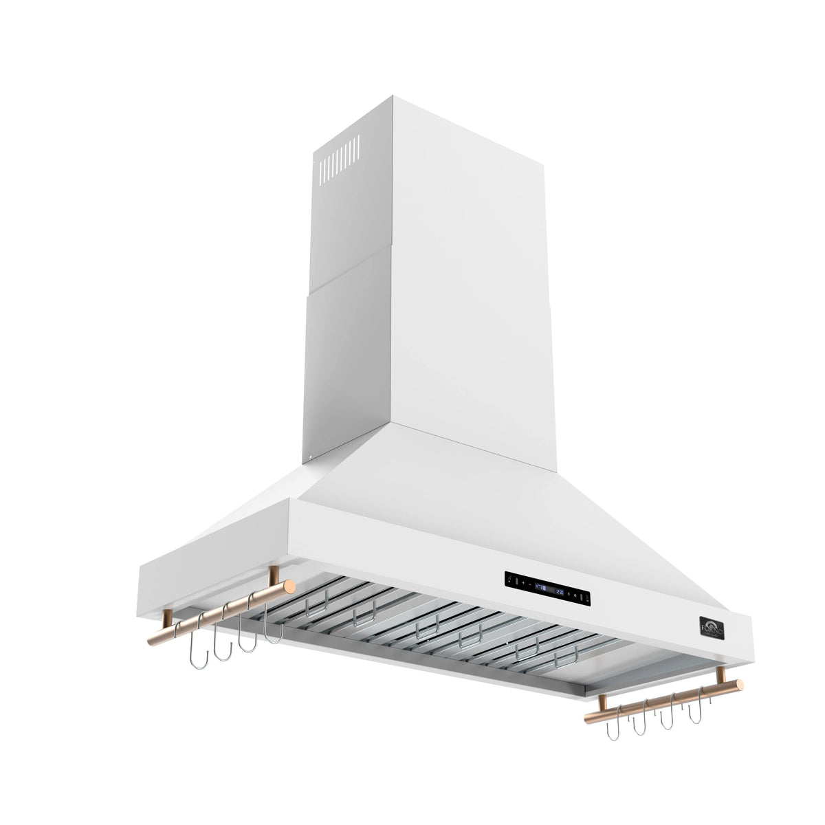 Forno Appliances - 48 inches - Externally Vented - Wall Range Hood - White