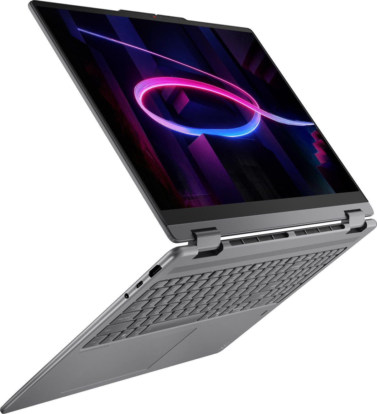 Lenovo - Yoga 7i 2-in-1 16" 2K OLED Touchscreen Laptop - Intel Core Ultra 5 Processor 322 2026 - 8GB Memory - 512GB Storage - Luna Grey