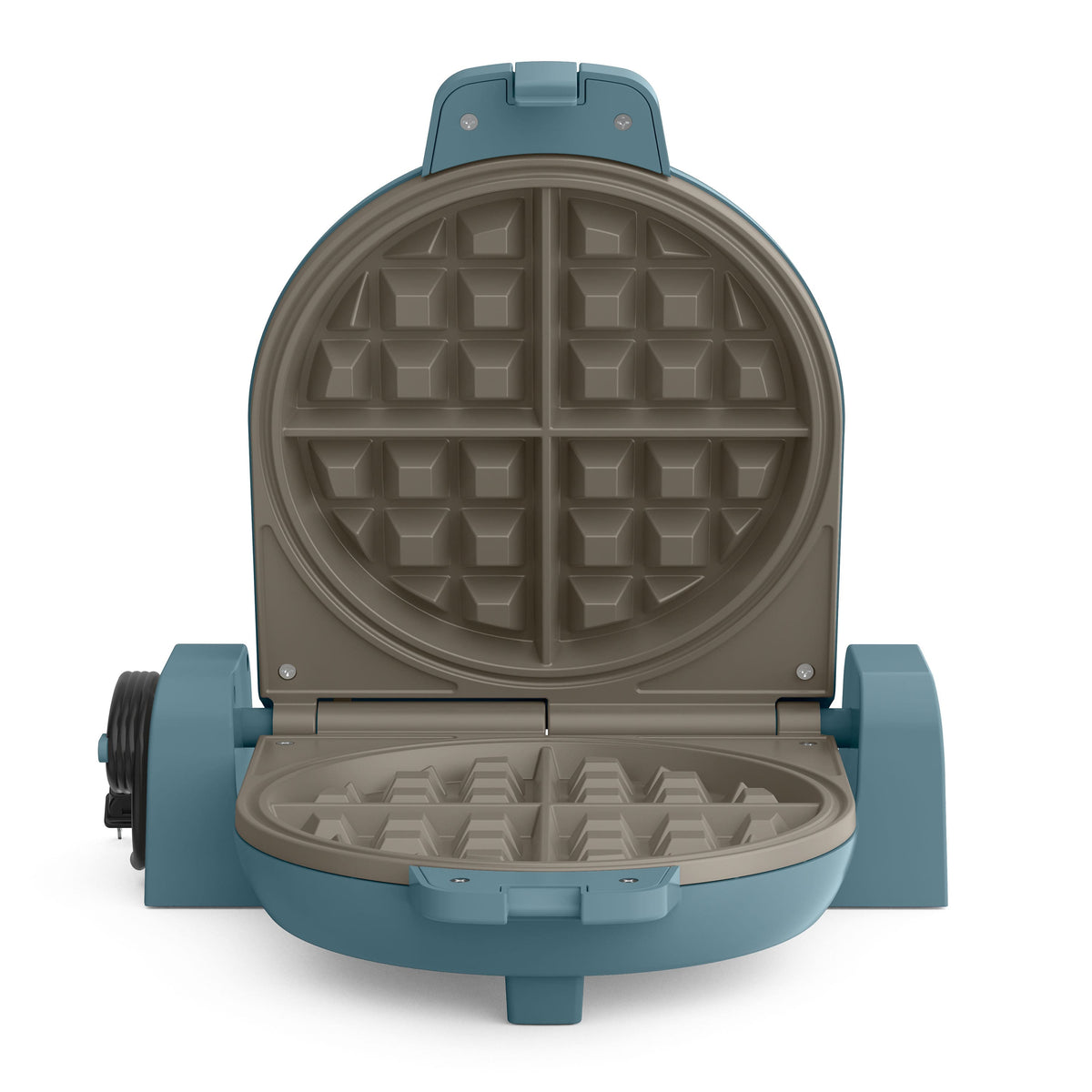 Bella - Fits-anywhere Kitchenware: Flip & Store Belgian Waffle Maker - Surf