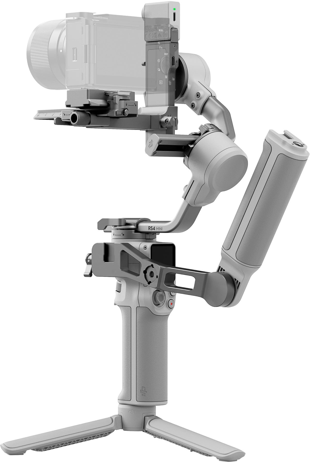 DJI - RS 4 Mini Combo 3-Axis Gimbal Stabilizer - Gray