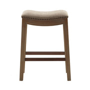 Saddle Counter Stool With High Density Foam