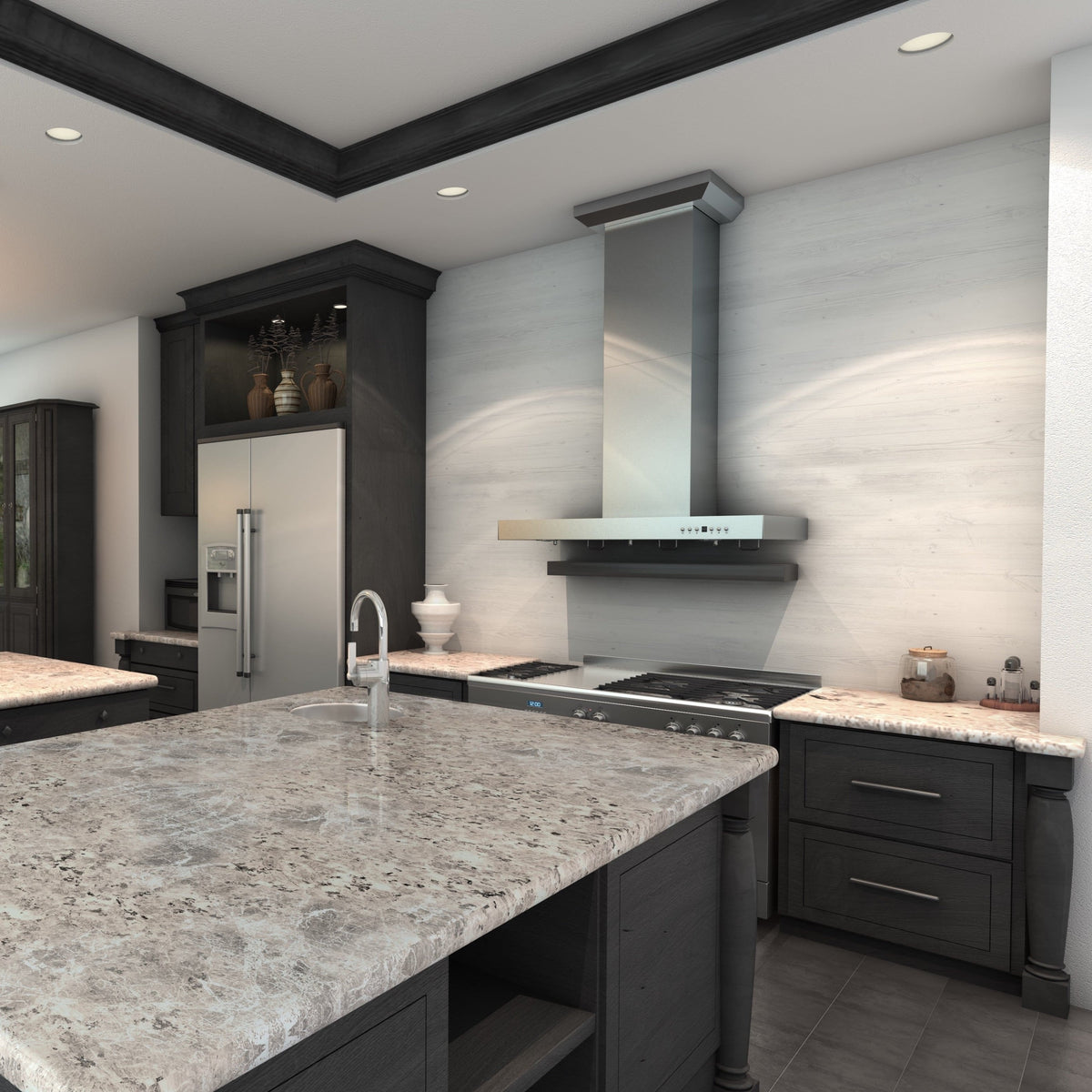 ZLINE - 30 inches - Externally Vented - Wall Range Hood - Stainless Steel
