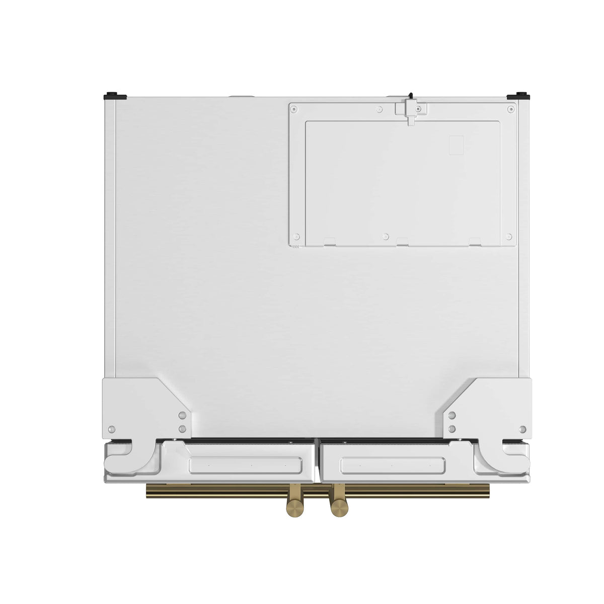 Forno Appliances - 34 in. Wide Gallipoli 17.5 Cu. Ft. Freestanding French Door Refrigerator - White