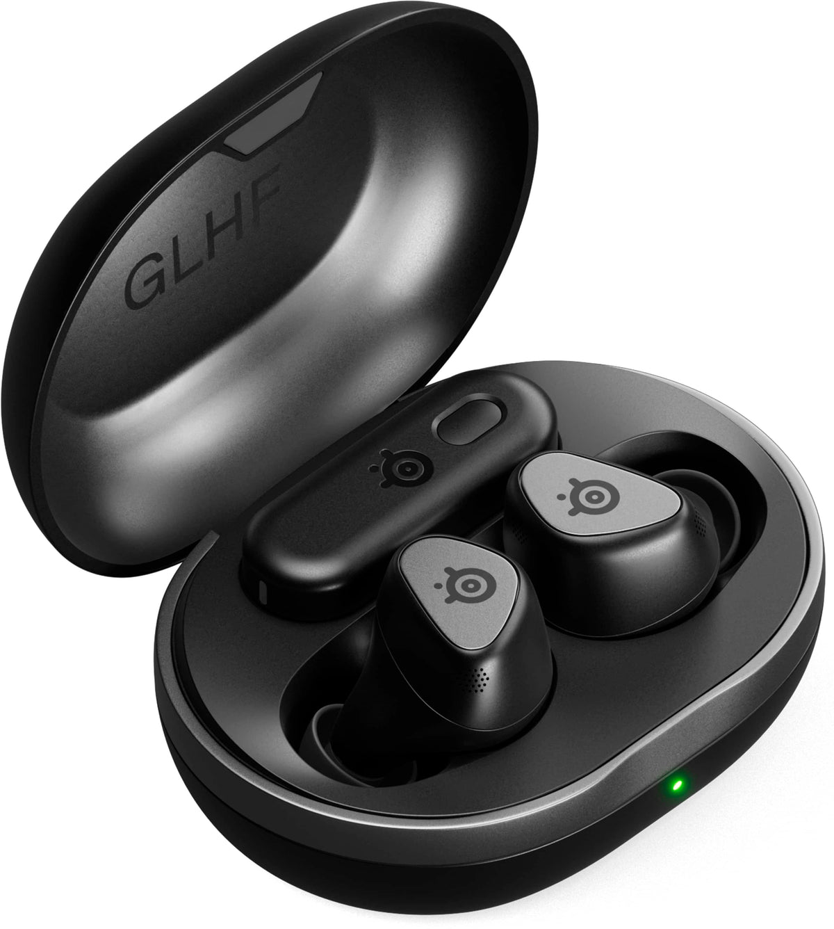 SteelSeries - Arctis GameBuds True Wireless Noise Cancelling Gaming Earbuds for PS5, PS4, PC, Switch, ROG Ally, Steam Deck - Black