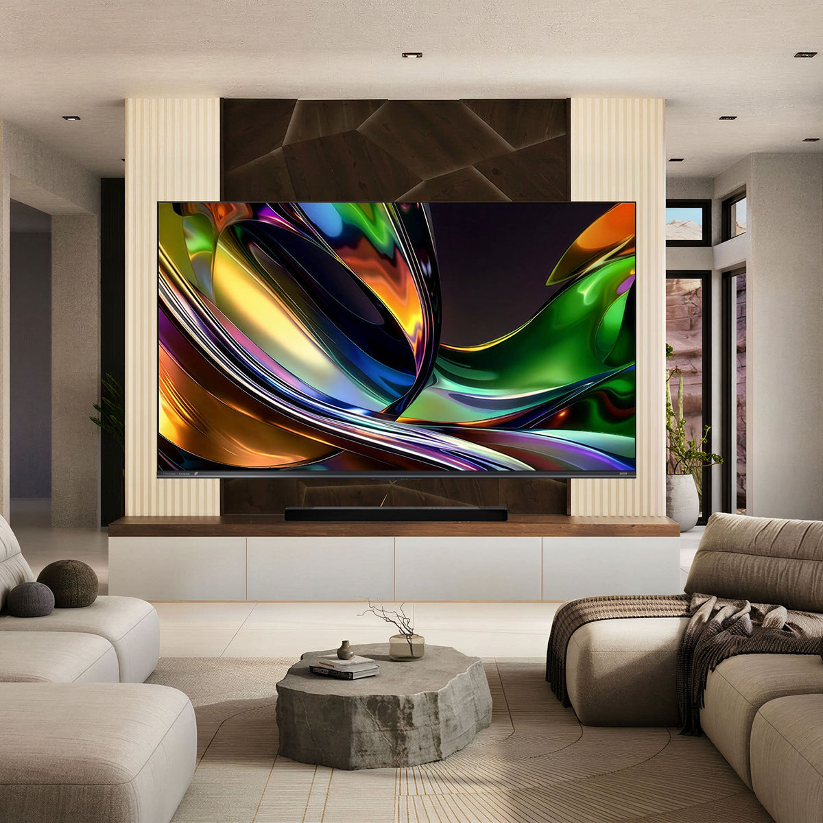 Hisense - 85" Class UR8 RGB MiniLED Series UHD 4K HDR Smart Google TV (2026)