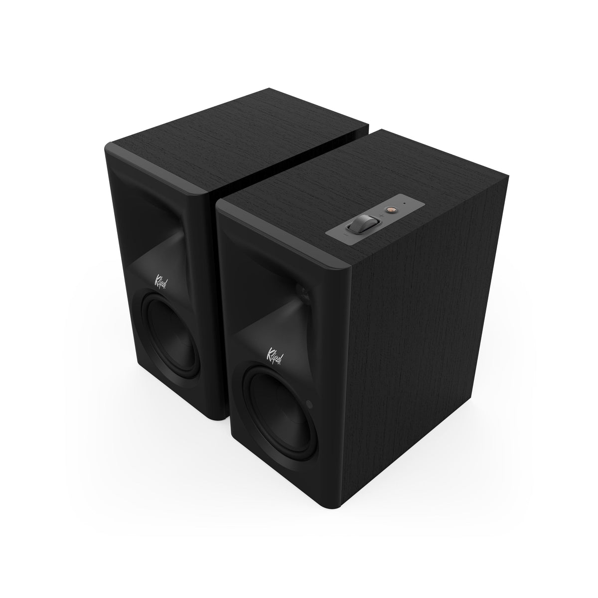 Klipsch - The Fives II Powered Bookshelf Speakers (Pair) - Black