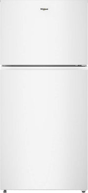 Whirlpool - 30 in. Wide 19 cu. ft. Wide Top Freezer Refrigerator with Total Coverage Cooling - White