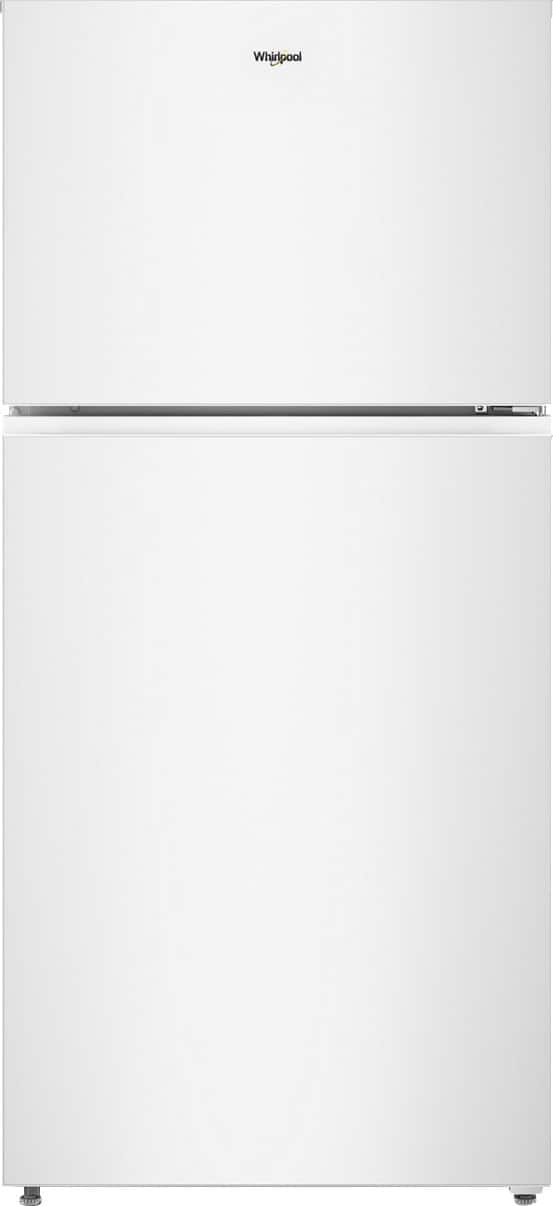 Whirlpool - 30 in. Wide 19 cu. ft. Wide Top Freezer Refrigerator with Total Coverage Cooling - White