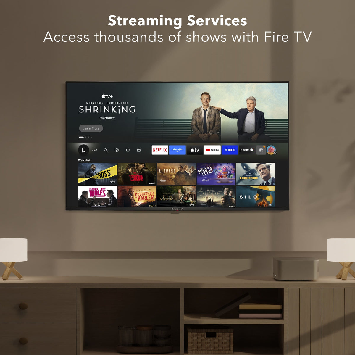 Insignia™ - 55-inch Class F50 Series LED 4K UHD Smart Fire TV