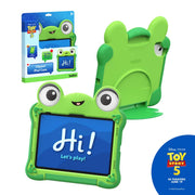 Belkin - Disney Toy Story 5 Lilypad Kids Case for iPad 10th Gen and 11th Gen – Durable Nontoxic Cover with Kickstand and Handle - Green