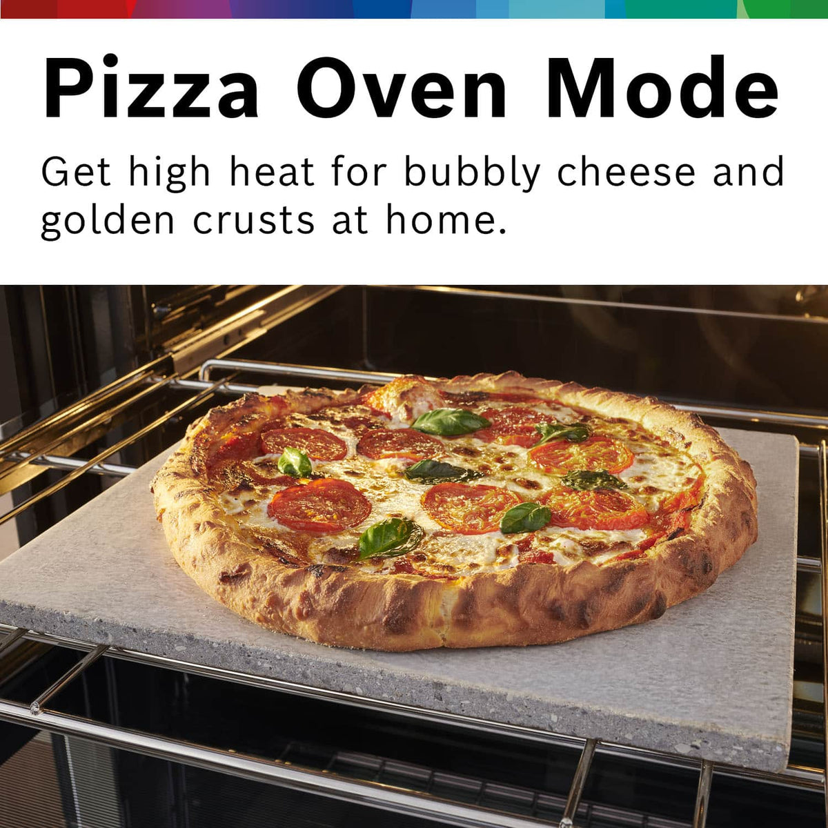 Bosch - 800 Series 30" 4.6 Cu. Ft. Built-In Single Electric Smart Wall Oven with True Convection - Stainless Steel