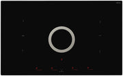 Elica - NikolaTesla Invert 36 in. Anti-Scratch Induction Downdraft Cooktop - Black
