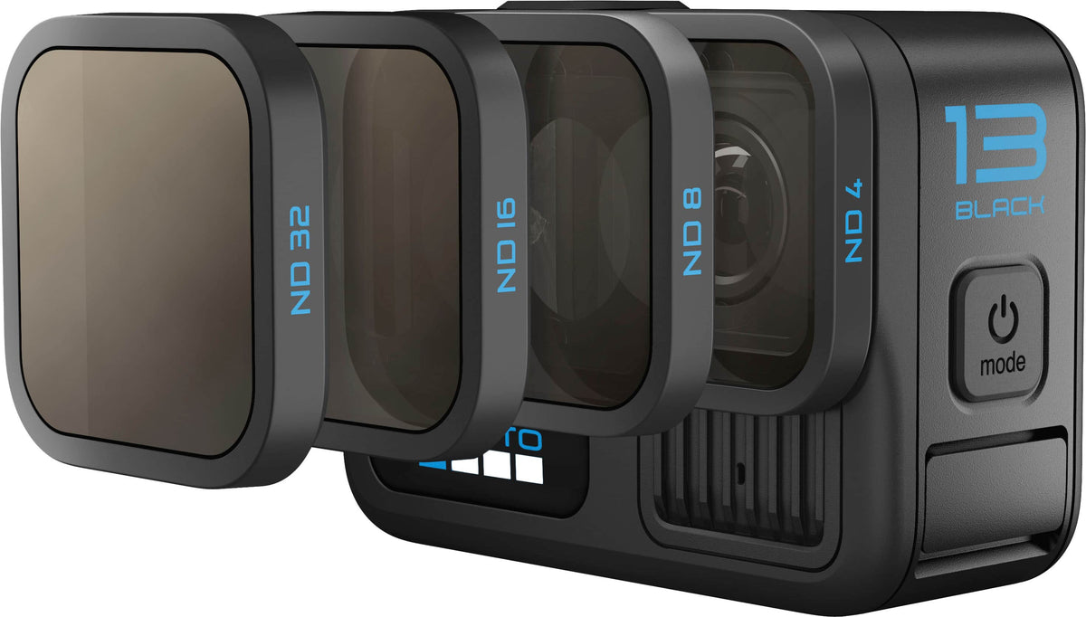 GoPro - HERO13 Black Action Camera + HB-Series Lens Collection - Black