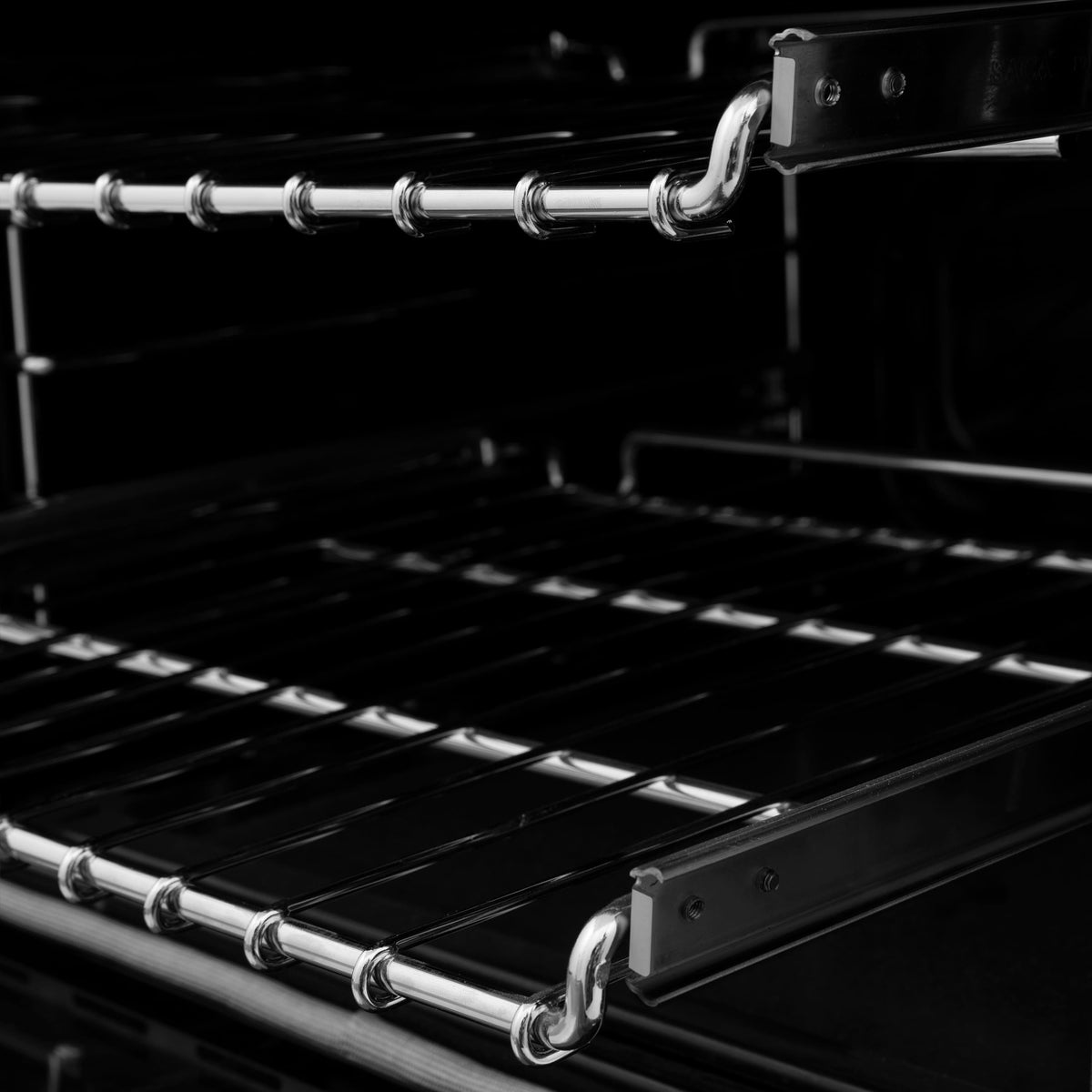 ZLINE - 30 in. Wide 4 Burner Autograph Legacy Dual Fuel Range with Polished Gold Accents (RAZ-30-G) - Stainless Steel/Polished Gold Accents