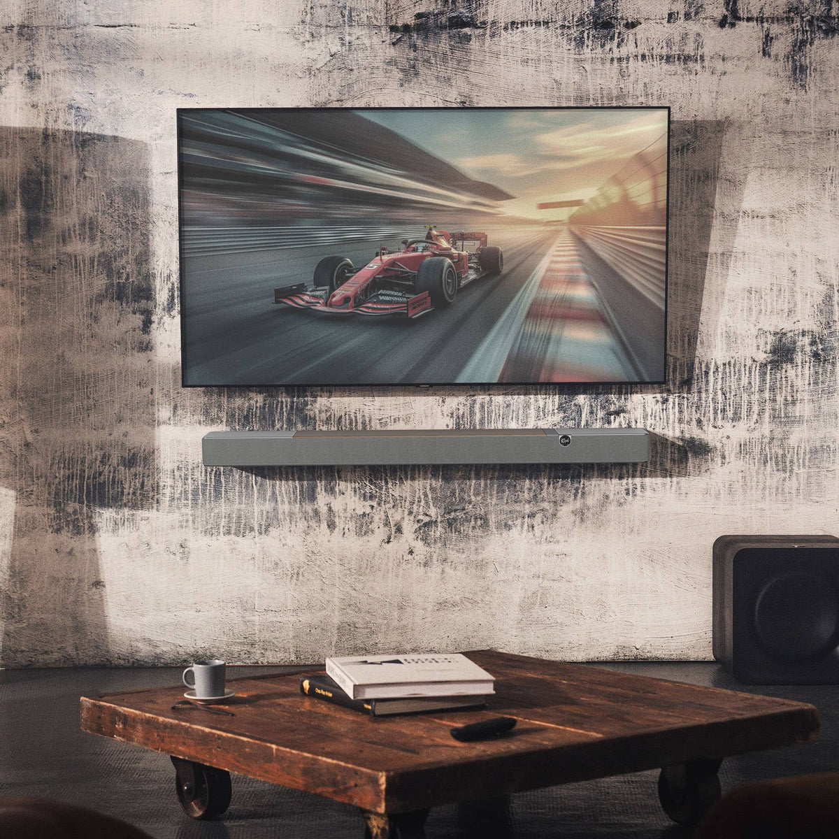 Klipsch - Flexus CORE 200 3.1.2 Soundbar - Walnut