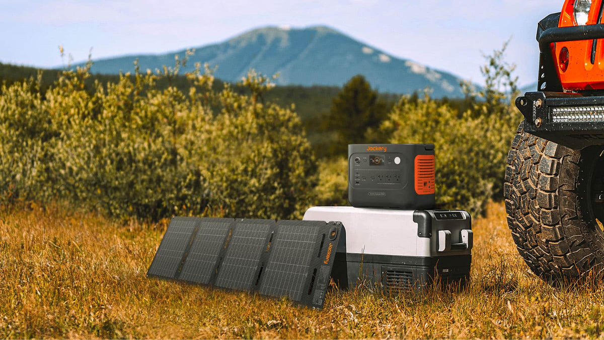 Jackery - SolarSaga 40 Air Ultra Light Solar Panel - Black