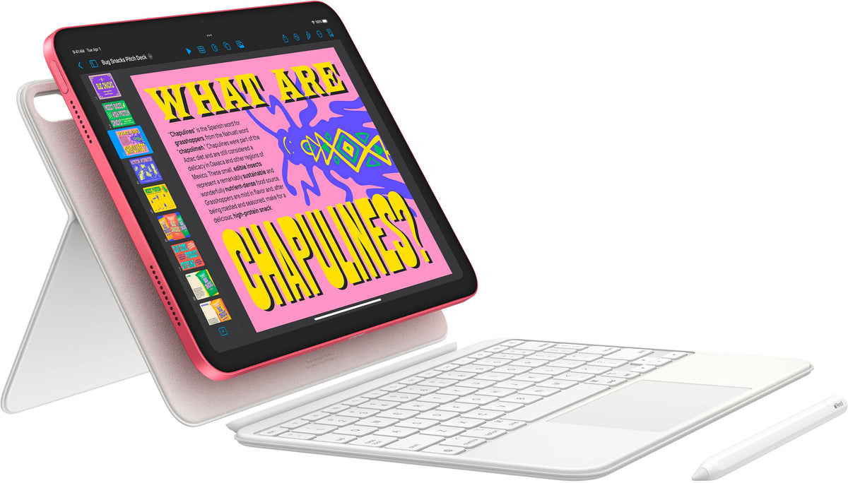 Apple - 11-inch iPad A16 chip with Wi-Fi + Cellular - 128GB - Silver (AT&T)