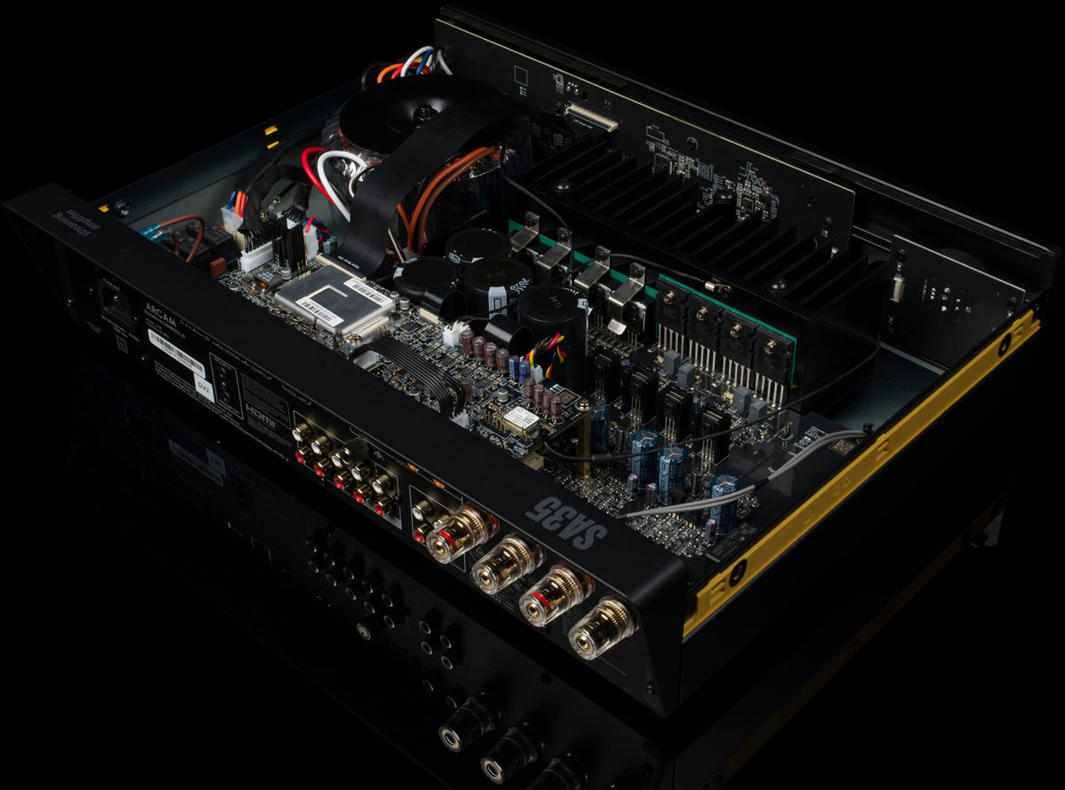 Arcam - SA35 2.0-Ch Streaming Amplifier - Black