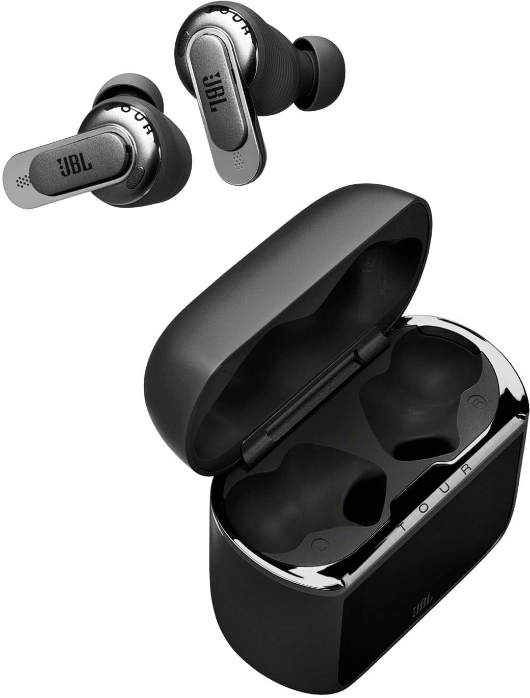 JBL - Tour Pro 3 True Wireless Noise Cancelling Earbuds - 2024 - Black