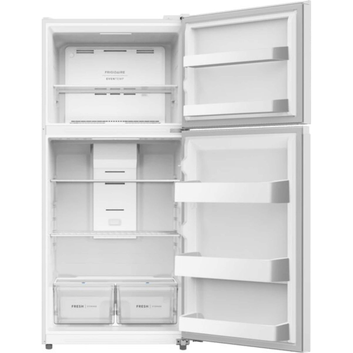 Frigidaire - 19 Cu. Ft. Garage Ready Top Freezer Refrigerator - White