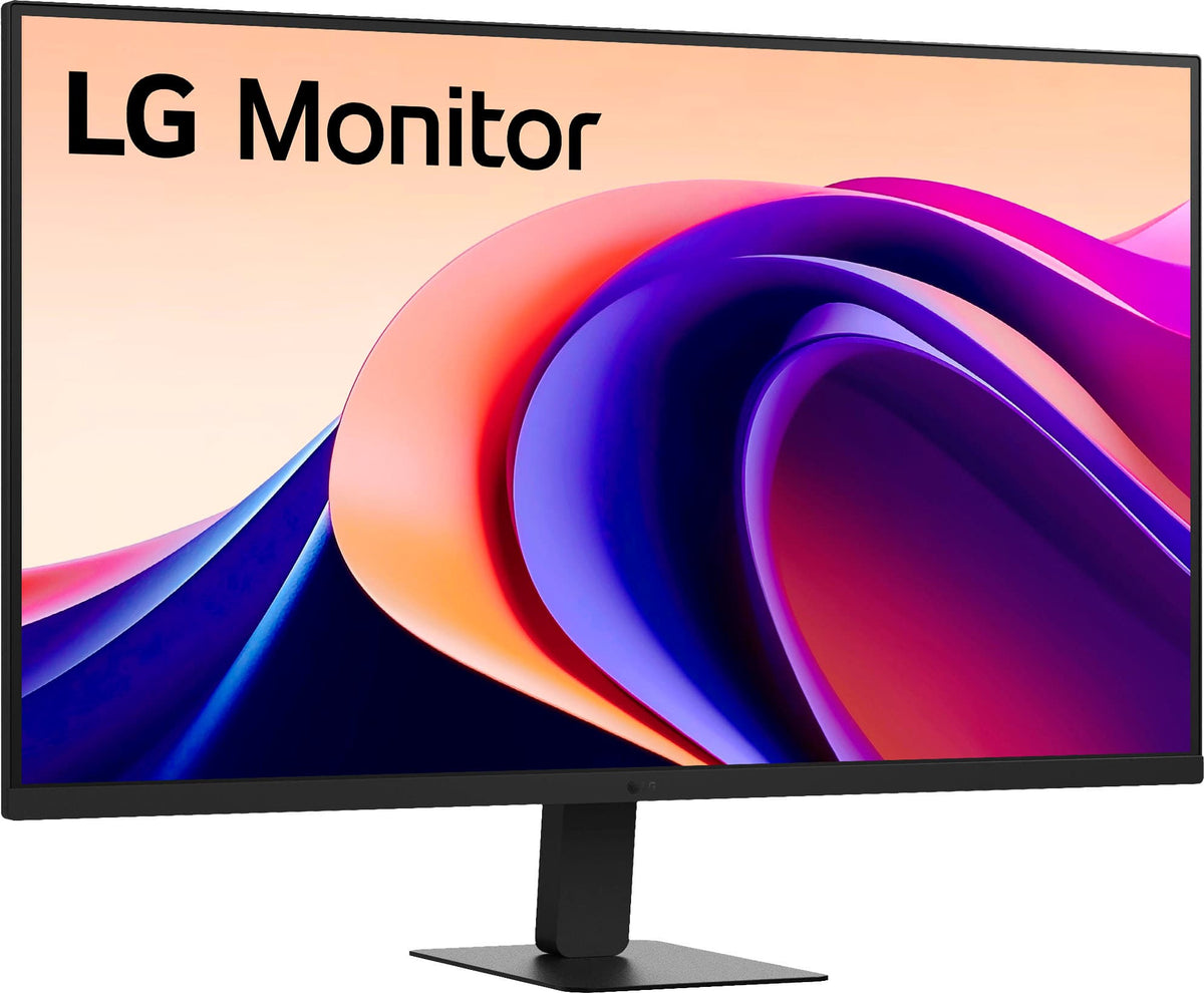 LG - 32" Monitor QHD IPS 100Hz with HDR10 (HDMI USB-C) - Black