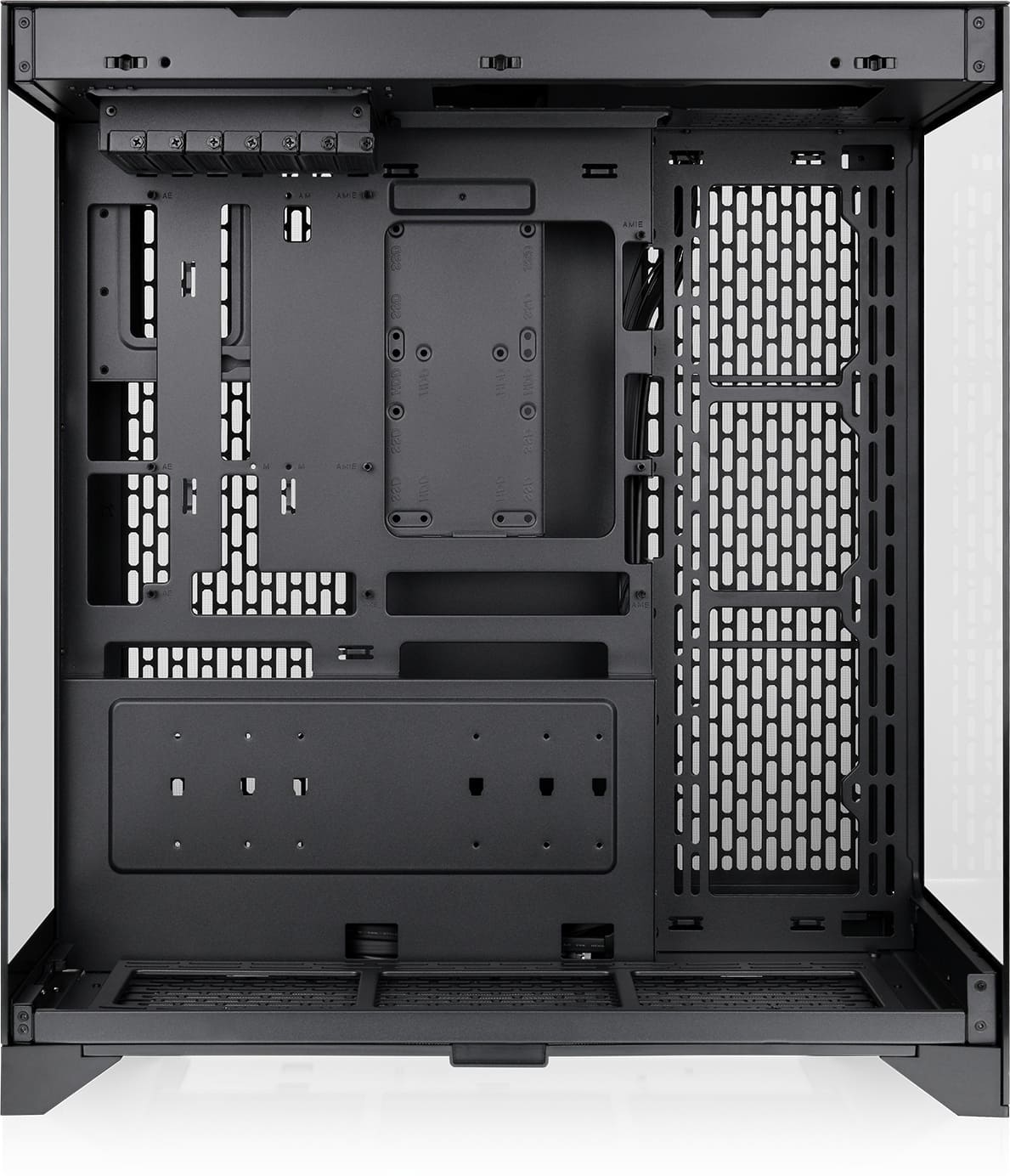 Thermaltake - CTE E550 TG Mid Tower ATX PC Case - Black