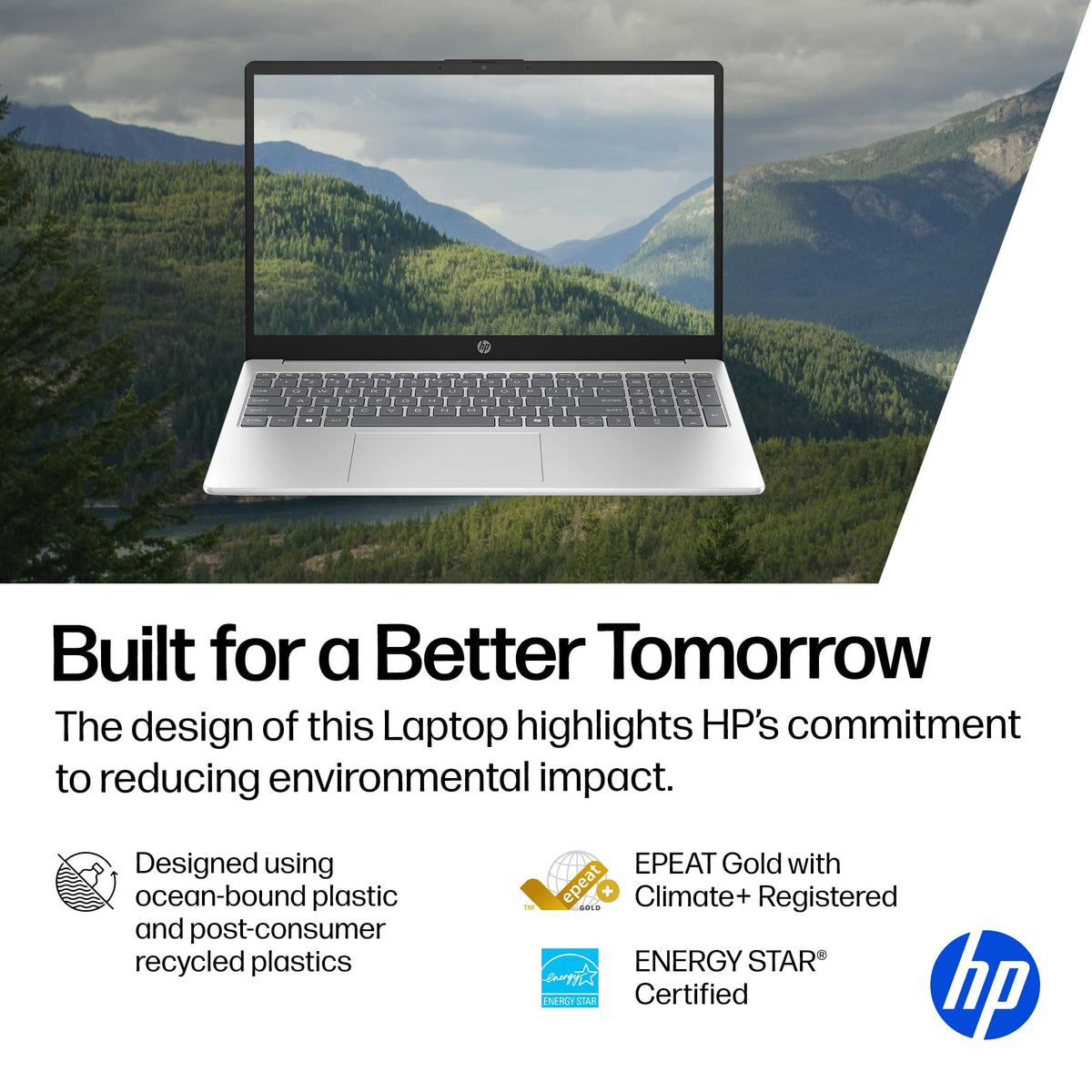 HP - 15.6" Full HD Touchscreen Laptop - AMD Ryzen 7 (2023) - 16GB Memory - 512GB SSD - Natural Silver