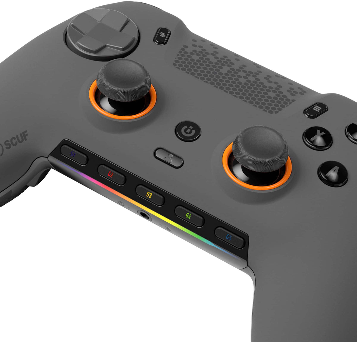 SCUF - ENVISION PRO v2 Wireless Gaming Controller for PC with Anti-Drift Thumbsticks - Steel Gray